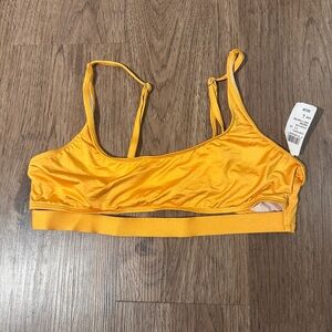 Windsor yellow bikini top size large